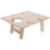 Table à vin, table de pique-nique, support de plage, pliable, colorée 5