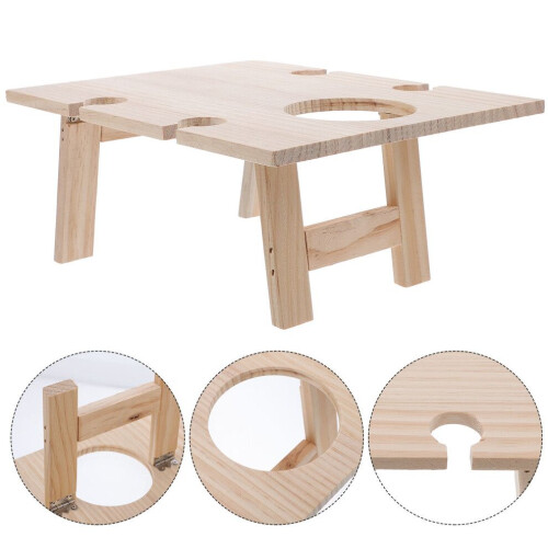 Table à vin, table de pique-nique, support de plage, pliable, colorée 1