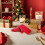 Christmas stocking holders, bottoms: Hanging hooks with weights 5