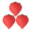 Coussin à épingles réutilisable rouge 3 3