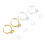 Worgeous 6 Paar Clip-Ohrringe, Party-Clips, geruchsneutral 1