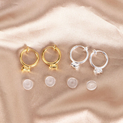 Worgeous 6 Paar Clip-Ohrringe, Party-Clips, geruchsneutral 2
