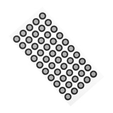 Worgeous 50 pcs Reflective Foil Scanner Identification Point
