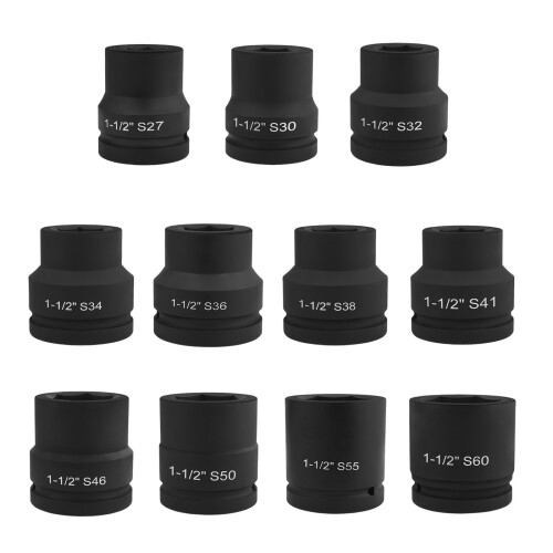 1PC 1/2 inch Square Drive Hex Socket Adapter Converters-30mm 1
