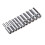 11Pcs Impact Socket Set Hexagonal Long Socket Set 1/4inch Impact 1