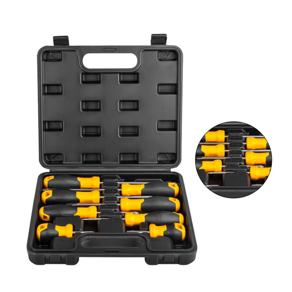 8Pcs Magnetic Screwdriver Set With Convenient Storage Case 7696000250649