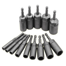 Impact Socket Adapter 1/4Inch Nut Metric Socket Hex Socket
