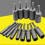 Impact Socket Adapter 1/4Inch Nut Metric Socket Hex Socket 5