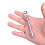 Compact Reversible Ratchet Wrench Combination Square Hole Socket 5