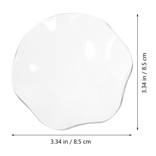2 transparente Schalen für ätherische Öle, Duftölteller 1