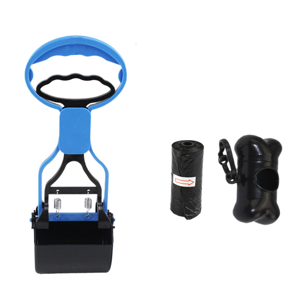 (Blue, trumpet) Sturdy Dog Toilet Clamp With Thick Ensures Longevity Teeth Shaped Bite-image-OPC-PMXHHK5-NEW