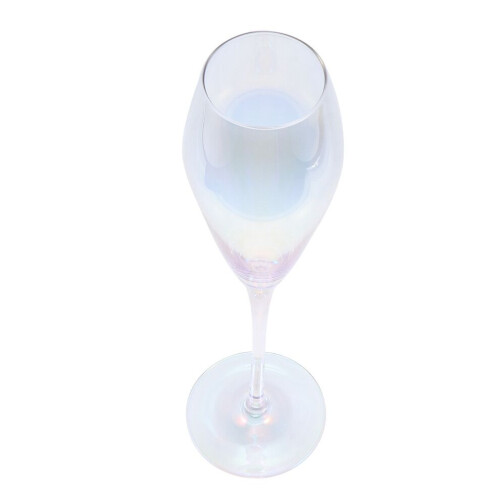 1 farbenfrohes Weinglas, Champagnerglas, edles Cocktailglas