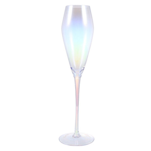 1 farbenfrohes Weinglas, Champagnerglas, edles Cocktailglas 2