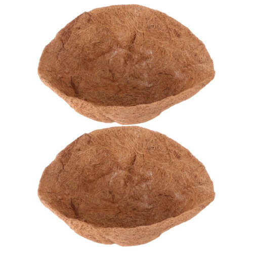 Maceta de coco de 2,30 cm con tapete interior para hotel