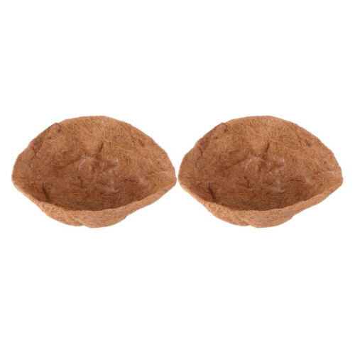 Maceta de coco de 2,30 cm con tapete interior para hotel 1