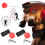 3Pcs Boxing Headmounted Ball Set, Red, 67cm Webbing, 140g 14