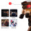 3Pcs Boxing Headmounted Ball Set, Red, 67cm Webbing, 140g 3