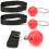 3Pcs Boxing Headmounted Ball Set, Red, 67cm Webbing, 140g 10