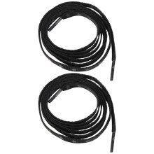 2 pares de cordones reflectantes con estampado de estrellas para mujer