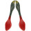 2 cute ceramic strawberry spoons for children 1