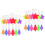 2 Children's Safety Reflectors for Backpack and Keyring 4