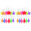 2 Children's Safety Reflectors for Backpack and Keyring 2