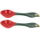 2 cute ceramic strawberry spoons for children 4