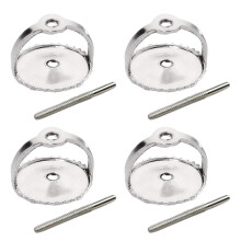 2 pairs of screw caps, skin-friendly