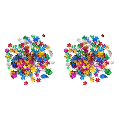 2 Party Shiny Sequins for Crafting Glitter Carnival 1