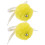 2 Rollschuh-Pompons mit Glöckchen, flauschigen Bällen und Accessoires 3