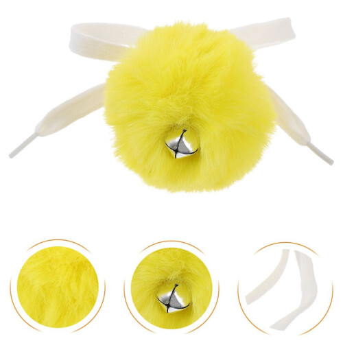2 Rollschuh-Pompons mit Glöckchen, flauschigen Bällen und Accessoires 1