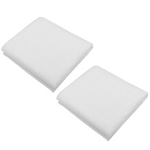 2 förpackningar oljeabsorberande papper, rökskyddande papper (vitt)