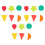 18 Silicone Wine Goblet Markers, Assorted Colors 3