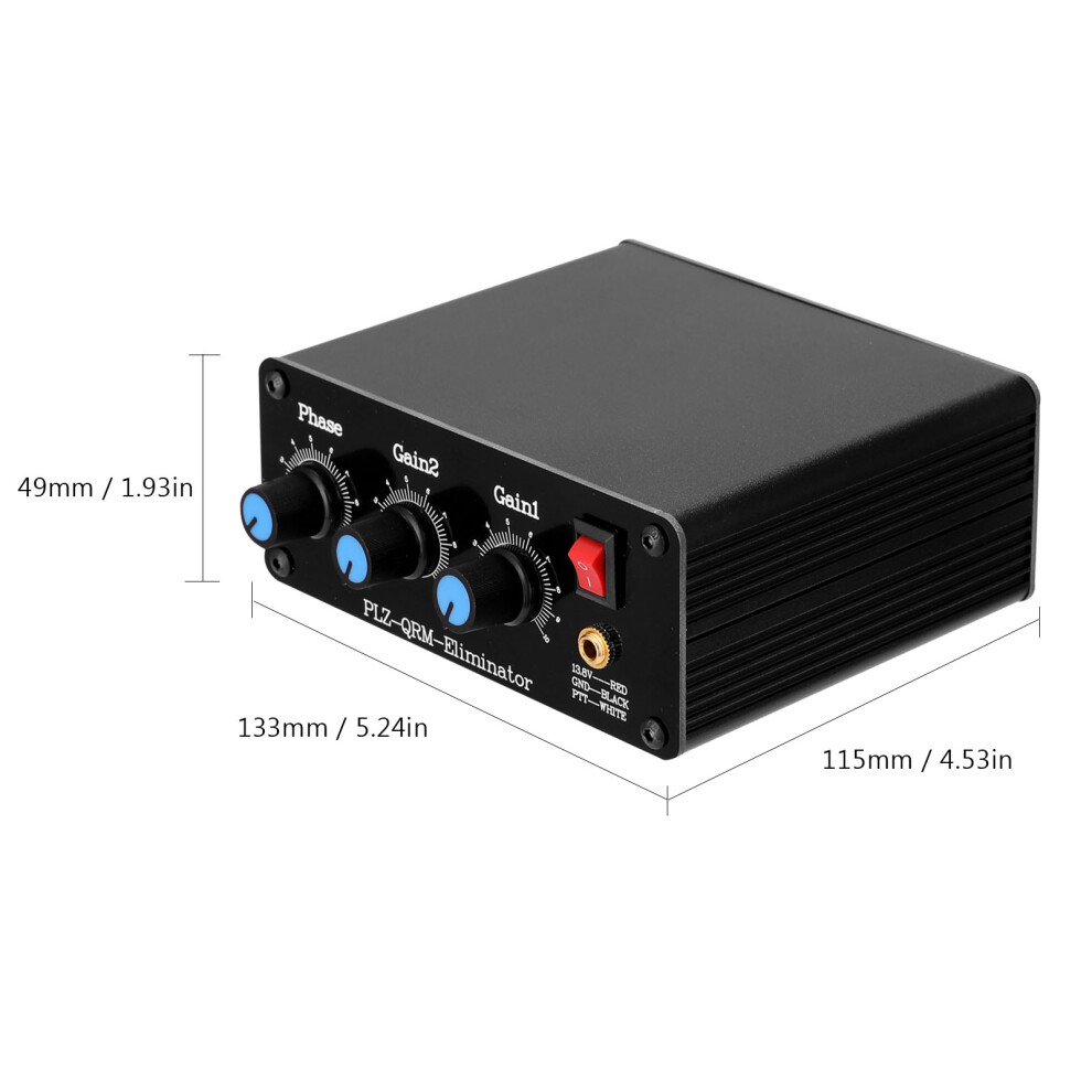 PLZ-QRM Eliminator 1-30 MHz HF Aluminum Alloy Phase Adjustable Filter-image-OPC-PMXHM77-NEW