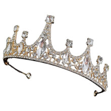 2 haarbanden met strass-kroontjes voor kleine feestjes