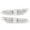2pcs No Bulb White Side Marker Turn Signal Lights for E90 E91 E92 E93 3 Series 7