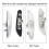 2pcs No Bulb White Side Marker Turn Signal Lights for E90 E91 E92 E93 3 Series 5