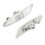 2pcs No Bulb White Side Marker Turn Signal Lights for E90 E91 E92 E93 3 Series 11