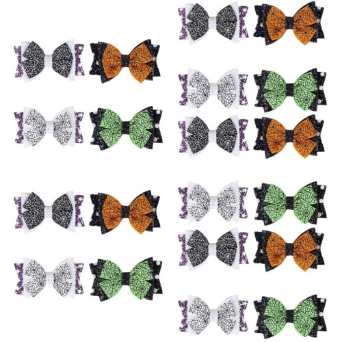 20 Halloween haarclips met nepstrikjes 1