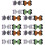 20 Halloween haarclips met nepstrikjes 5