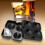 Black Diamond Ice Mold 4 Slots Plastic Ice & Cake Cube Maker for Parties 1