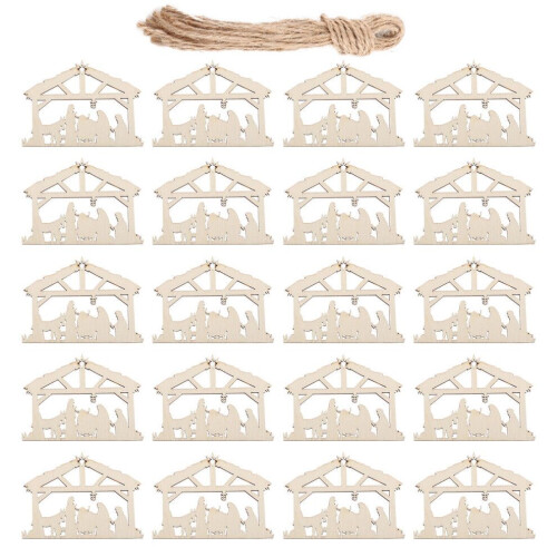 20-delars julkrubbaset, 3D, beige