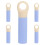 Pack of 20 Mop Handle Caps Broom Bar Handle Replacement 22 mm 1
