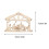 20-delars julkrubbaset, 3D, beige 4