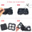 Black Diamond Ice Mold 4 Slots Plastic Ice & Cake Cube Maker for Parties 8
