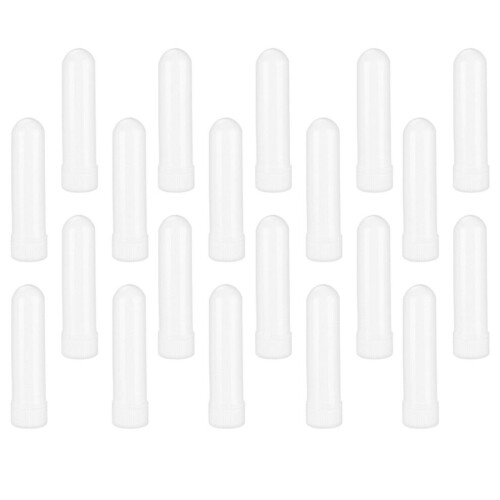20 Empty Plastic Nasal Inhalers for Nasal Ventilation