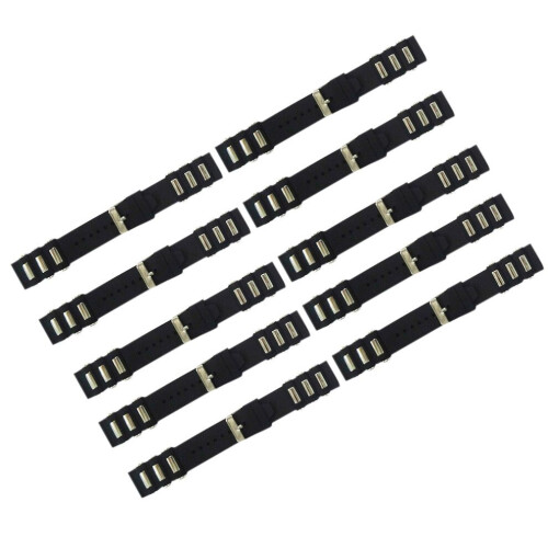 Pulsera de silicona impermeable de 24 mm con hebilla. 2