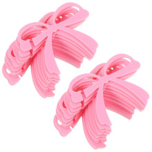 20 Stück Getränkemarker, ideal für Partys, Hochzeiten und Cocktails, rosa