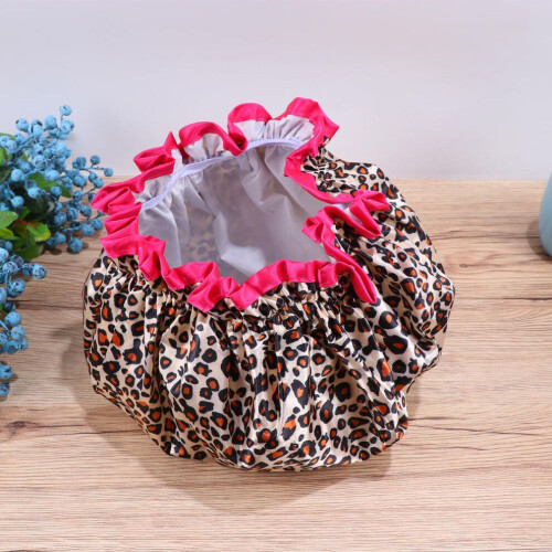 2 gorros de ducha impermeables 2