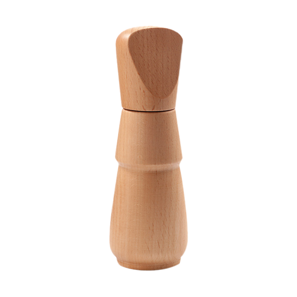 Refillable Salt & Pepper Mills, Wooden Salt And Pepper Grinder Set, Solid Acacia Wood, Customized Coarseness, Ergonomic Shape, For Your Cooking Enthus-image-OPC-PMXHQKT-NEW
